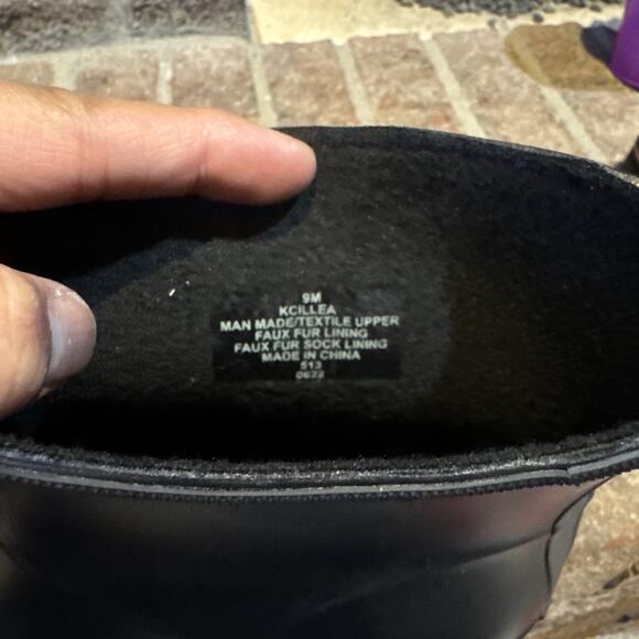 Calvin Klein Women Illea Rain Boot Size 9 Black - Picture 12 of 13